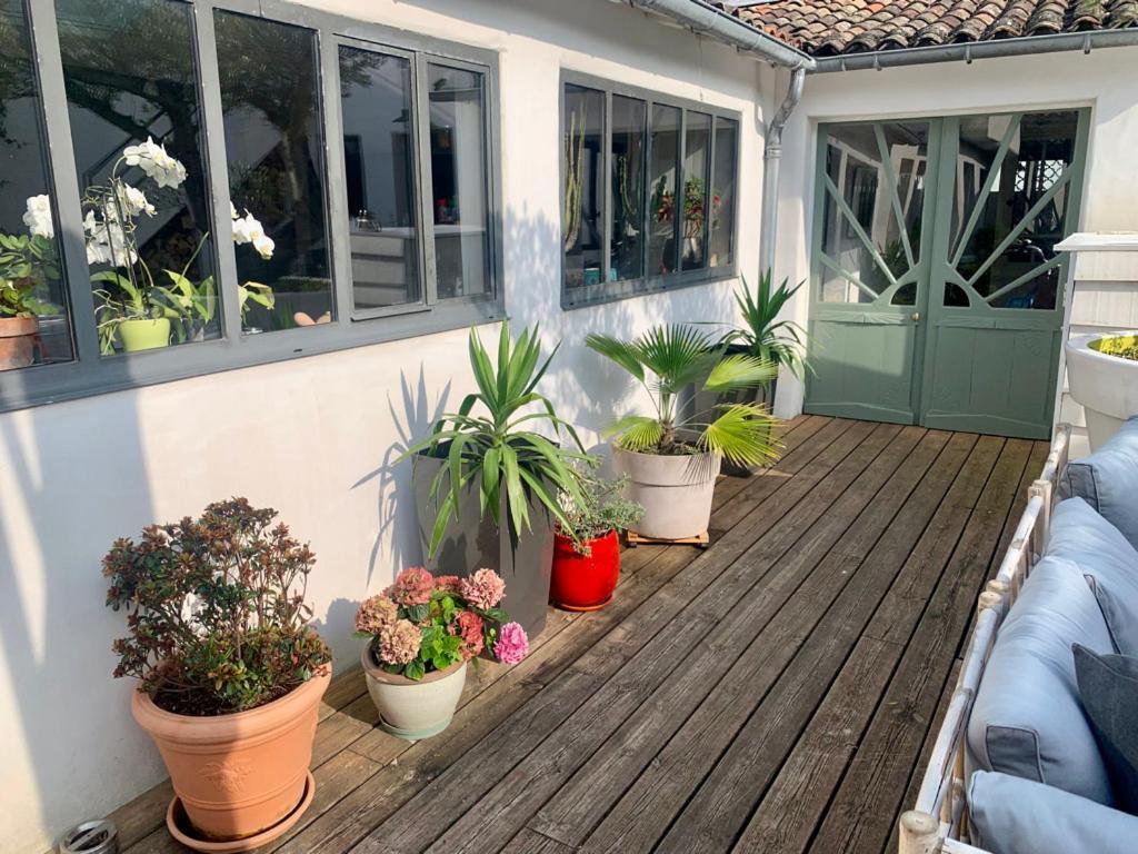 Maison Face Au Soleil Le Bois-Plage-en-Ré Exterior foto